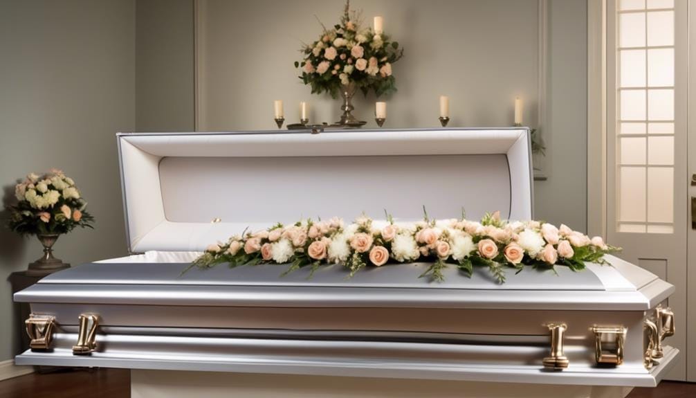 affordable metal coffin options