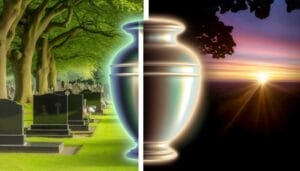begrafenis versus crematie differences