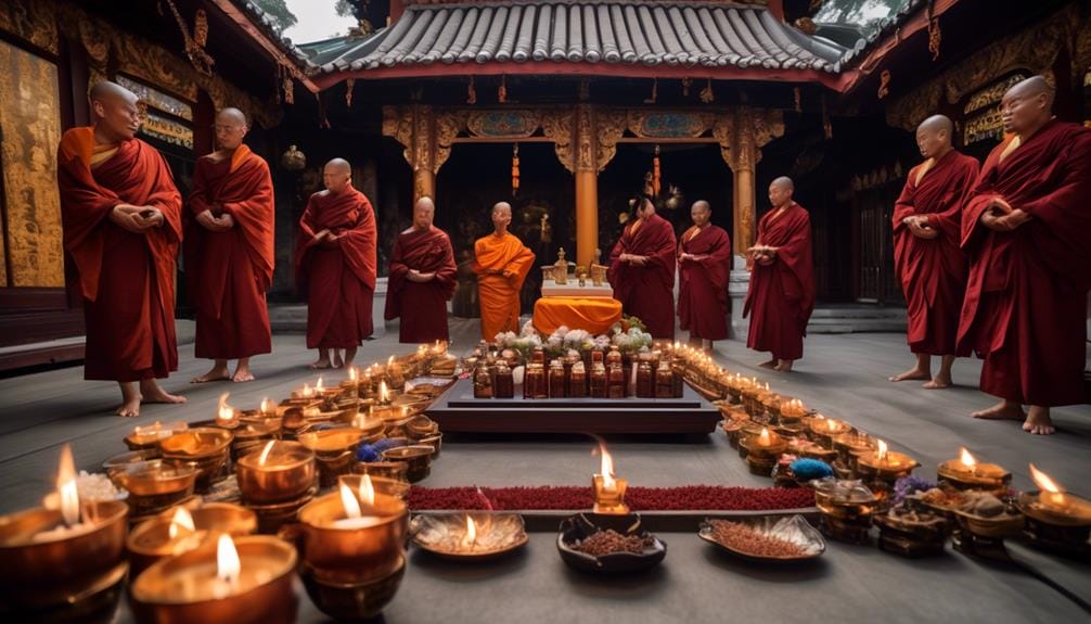 boeddhistisch begrafenisproces begrijpen