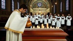 christelijke begrafenisrituelen in praktijk