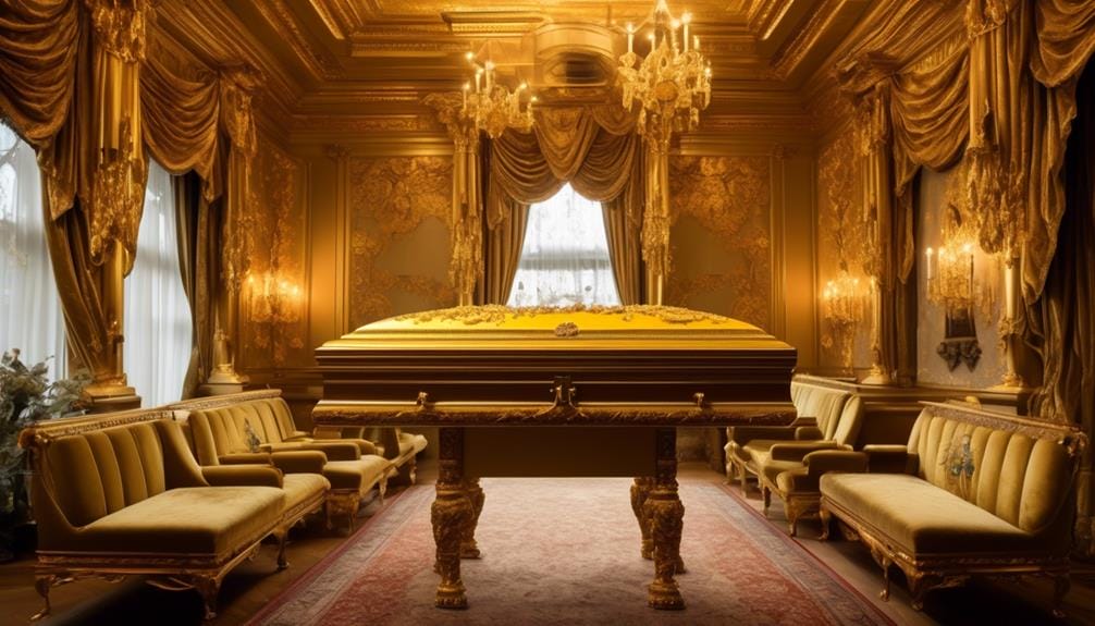 defining luxury in coffin designs