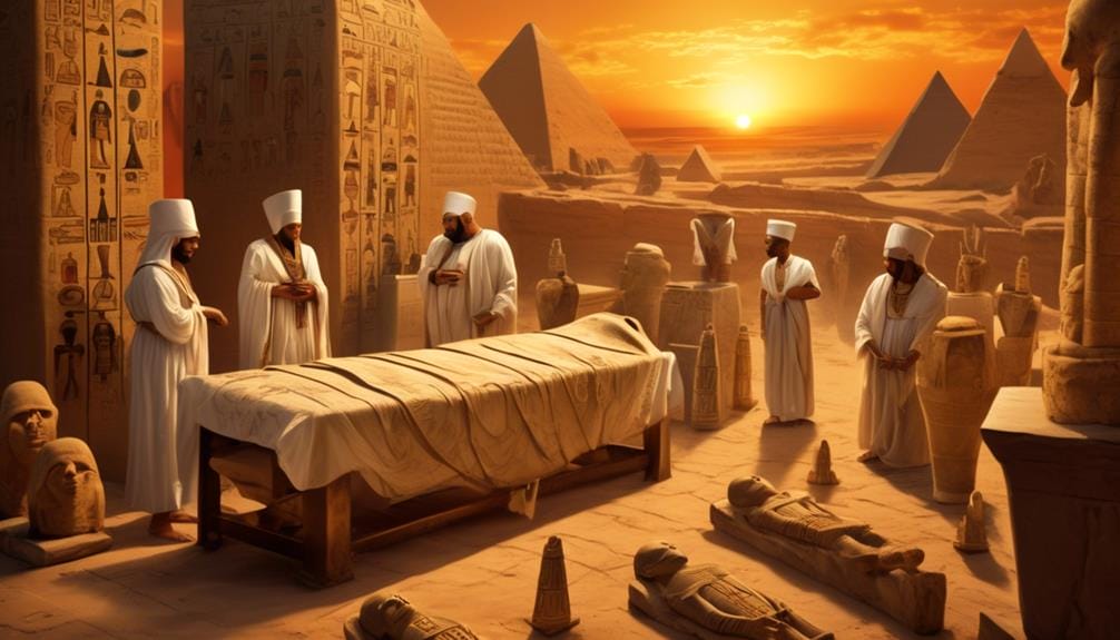 egyptian mummification process explained
