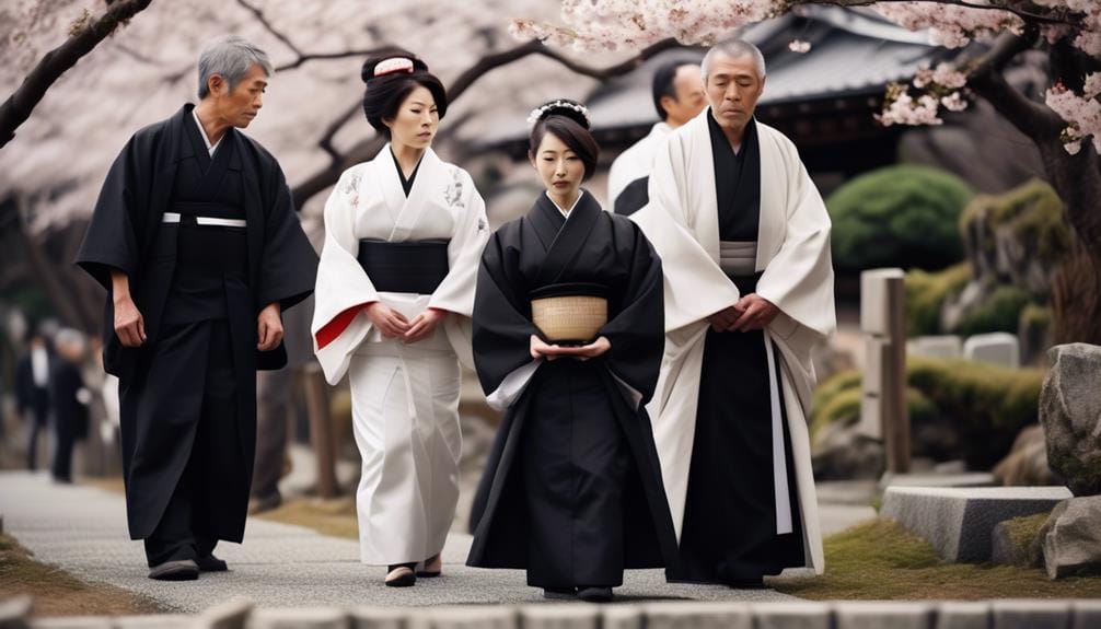 funeral attire in japan