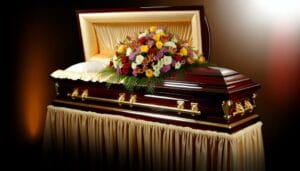luxueuze kistontwerpen bij begrafenissen